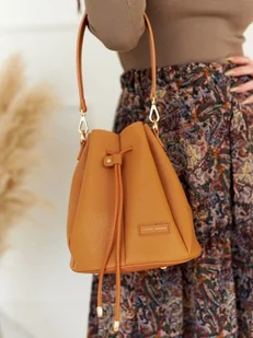 David Jones Niewielka torebka damska worek z troczkiem i insertem - Torebki damskie - miniaturka - grafika 8