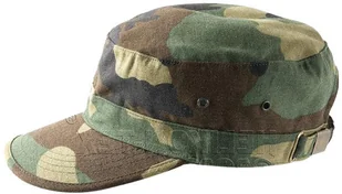 Helikon TEX / POLSKA czapka Combat PolyCotton Ripstop us woodland (CZ-COM-PR-03) CZ-COM-PR-03 - Odzież taktyczna i umundurowanie - miniaturka - grafika 4