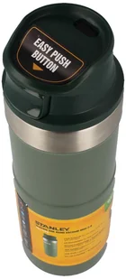 STANLEY Kubek termiczny Classic 2.0 hammertone green 473ml (10-06439-005) T013707 - Kubki termiczne - miniaturka - grafika 3
