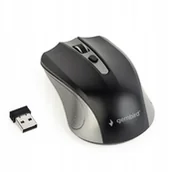Części i akcesoria do laptopów - Gembird Bezprzewodowa mysz optyczna szaro-czarna - miniaturka - grafika 1