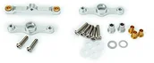 Inne - Carson 500530010 - Akcesoria do modeli: TT-01 aluminiowy układ kierowniczy w komplecie ze śrubami - miniaturka - grafika 1