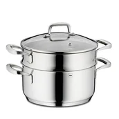 Garnki - Kela FLAVORIA STALOWY GARNEK 2,4 L Z WKŁADEM DO GOTOWANIA NA PARZE INDUKCJA KE-10190 - miniaturka - grafika 1