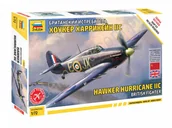 Modele do sklejania - Zvezda Brytyjski myśliwiec Hawker Hurricane Mk.IIC 7322 - miniaturka - grafika 1