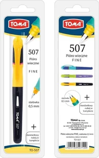 TOMA Pióro wieczne Fine-507 TOMA - Przybory szkolne - miniaturka - grafika 2