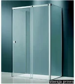 Kabiny prysznicowe - Askopol KASSARI PLUS 100x90  lewa - miniaturka - grafika 1