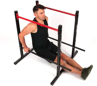 Marbo Sport Poręcze stacjonarne regulowane do ćwiczeń MH-D212 - 1007339 - Poręcze i drążki do podciągania - miniaturka - grafika 5