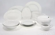 Serwisy obiadowe - Chodzież Serwis obiadowy dla 12 os 44 częsci C000 YVETTE Biała - miniaturka - grafika 1