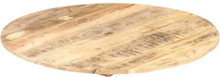 vidaXL Lumarko Blat stołu, lite drewno mango, okrągły, 15-16 mm, 80 cm 286003 - Meble modułowe i akcesoria - miniaturka - grafika 15