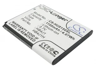 Cameron Sino Huawei U8150 / HB4J1 1100mAh 4.07Wh Li-Ion 3.7V CS-HU8150SL - Baterie do telefonów - miniaturka - grafika 2