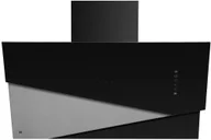 Okapy kuchenne - Ciarko Trio 90 Srebrno-czarny - miniaturka - grafika 1