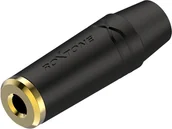 Złącza, przejściówki, adaptery - Roxtone Roxtone Gniazdo mini Jack 3.5mm na kabel RMJ3FPP-65-BG - miniaturka - grafika 1