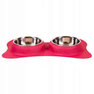 Happet Komplet miski na silikonie 2 x 12cm / 0,24l - Miski dla psów - miniaturka - grafika 5
