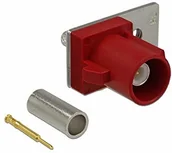 Kable - Delock FAKRA L wtyk sprężynowy do zaciskania 1 otwór 89752 - miniaturka - grafika 1