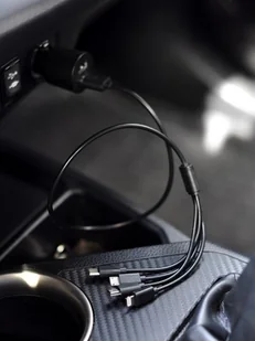 iBox KABEL I-BOX USB 4W1 2XUSB-C, MICROUSB, LIGHTNING IKUM4W1CLR - Kable komputerowe i do monitorów - miniaturka - grafika 4