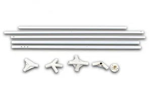 vidaXL Namiot imprezowy, 3 x 4 m, biały - Pawilony ogrodowe - miniaturka - grafika 5