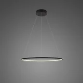 Lampy sufitowe - Altavola Design Lampa wisząca Nowoczesna lampa sufitowa ledowa łazienkowa Altavola NO.1 okręgi LED LA073/P_40_in_3k_black_dimm LA073/P_40_in_3k_black_dimm - miniaturka - grafika 1