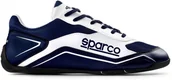 Buty sportowe męskie - Sparco Buty sportowe S-POLE granatowo-białe 00128838BMBI - miniaturka - grafika 1