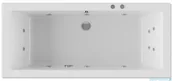 Wanny z hydromasażem - Riho Lugo 190x80cm wanna prostokątna z hydromasażem Pneumatic prawa + nogi + syfon BT04-PNE-P - miniaturka - grafika 1