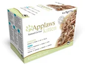 Mokra karma dla kotów - Applaws Cat Tin Multipack Kitten Selection 4x(6x70g) karma mokra dla kociąt mix smaków z rybą i kurczakiem - miniaturka - grafika 1