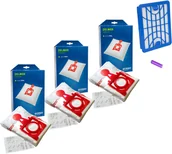 Filtry do odkurzaczy - HEPA Filtr Worki Zelmer Jupiter Solaris + Zapach - miniaturka - grafika 1