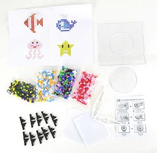 MyMeiyijia MyMeiyijia, zestaw koralików do prasowania Ocean - Prace ręczne dla dzieci - miniaturka - grafika 5