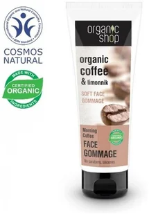 Organic Shop Kawa Poranna Delikatny Scrub Gomaż Do Twarzy 75ml - Peelingi i scruby do twarzy Organic Shop Kawa Poranna Delikatny Scrub Gomaż Do Twarzy 75ml - Peelingi i scruby do twarzy - miniaturka - grafika 2