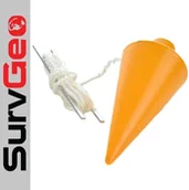 Inne urządzenia budowlane - SURVGEO SurvGeo Pion sznurkowy stalowy 150g SG00050 - miniaturka - grafika 1