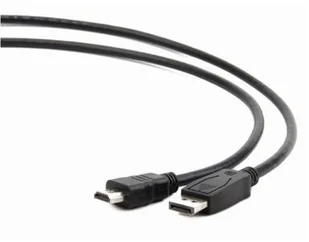 Gembird Kabel DisplayPort HDMI 5m Czarny CC-DP-HDMI-5M CC-DP-HDMI-5M - Kable - miniaturka - grafika 5