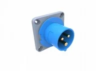 Inne akcesoria elektryczne - Ospel Wtyk przemysł.tablicowy odbiornikowy 16A3p/FE - miniaturka - grafika 1