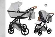 Wózki dziecięce - Junama JUNAMA SPACE 2w1 01 - miniaturka - grafika 1