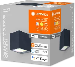 LEDVANCE SMART+ SMART+ WiFi Outdoor Brick, ciemnoszara - Lampy ogrodowe - miniaturka - grafika 3