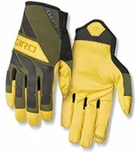 Rękawiczki rowerowe - Giro Trail Builder rękawiczki rowerowe długie zielone/żółte 2020 - miniaturka - grafika 1