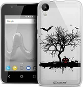 Etui i futerały do telefonów - Wiko Caseink Pokrowiec ochronny na Sunny 2, 4 cala, bardzo cienki, Halloween Devil's Tree CRYSPRNTHALOSUNNY2TREE - miniaturka - grafika 1