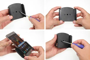 Brodit AB Uchwyt pasywny do Huawei Mate 9 Pro 511948 - Uchwyty samochodowe do telefonów - miniaturka - grafika 4