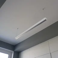 Oprawy, klosze i abażury - Bemko Oprawa liniowa LED 113cm 30W 4000K 230V IP20 natynkowa aluminiowa zawieszana QUALIS srebrna 5183 90-06A-1A - miniaturka - grafika 1