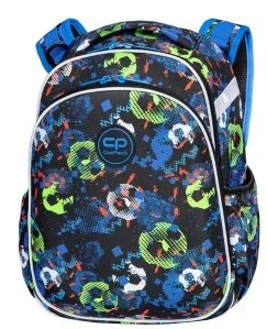 Coolpack Turtle Tornister Młodzieżowy Football Blu - Plecaki - miniaturka - grafika 2