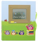 Albumy fotograficzne - Goldbuch Złota księga, Album szkolnej, sowa, 25 x 25 cm, 60 stron z pergaminowy satynowany 85043 - miniaturka - grafika 1