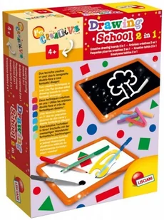 Liscianigiochi Szkoła rysunku 2 w 1 DA-47710 - Zabawki kreatywne - miniaturka - grafika 5