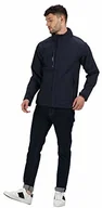 Kurtki i kamizelki sportowe męskie - Regatta Regatta Męska kurtka softshell Apex, niebieska (granatowa), średnia (rozmiar producenta: M) TRA670-540.0 - miniaturka - grafika 1