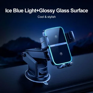 Joyroom Uchwyt samochodowy Joyroom JR-ZS246 na kokpit z ładowarką Wireless 15W Black 13809 - Uchwyty samochodowe do telefonów - miniaturka - grafika 5