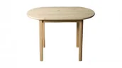 Stoły - Meble Magnat Stół elipsa sosnowy nr4 150x80 - miniaturka - grafika 1