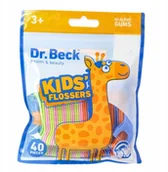 Nici dentystyczne - Wykałaczki Z Nicią Dentystyczną dla dzieci 40 szt. - miniaturka - grafika 1