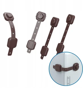 Zabezpieczenia Blokady Mebli Drzwi Szuflad Szafek - Zabezpieczenia dla dzieci - miniaturka - grafika 2