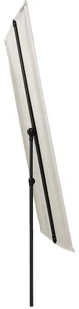 vidaXL Parasol ogrodowy na słupku aluminiowym, 180x130 cm, piaskowy vidaXL - Parasole ogrodowe - miniaturka - grafika 4