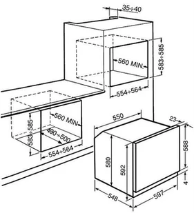 Piekarnik do zabudowy Smeg SFP750POPZ - Piekarniki do zabudowy Piekarnik do zabudowy Smeg SFP750POPZ - Piekarniki do zabudowy - miniaturka - grafika 5