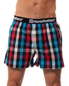 Bielizna sportowa męska - Horsefeathers bielizna męska APOLLO BOXER SHORTS red) - miniaturka - grafika 1