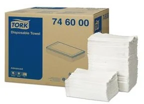 TORK jednorazowy ręcznik do włosów 5-warstwowy 250 szt biały 746000 - Kosmetyczne akcesoria jednorazowe - miniaturka - grafika 2