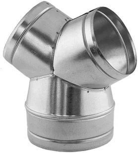 Alnor Trójnik orłowy redukcyjny typu Y (portki) 125x100mm YSV-45-125-100 - Złącza i kolanka wentylacyjne - miniaturka - grafika 3