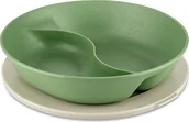 Miski i półmiski - Koziol Miska Connect Separee Organic Nature zielona z przykrywką 7278703 - miniaturka - grafika 1