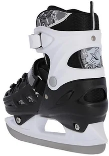 Nils EXTREME NH10905 4w1 CZARNE ROZM. M(35-38) ŁYŻWOROLKI Z WYM. PŁOZĄ HOKEJOWĄ EXTREME 16-25-024 - Rolki - miniaturka - grafika 6